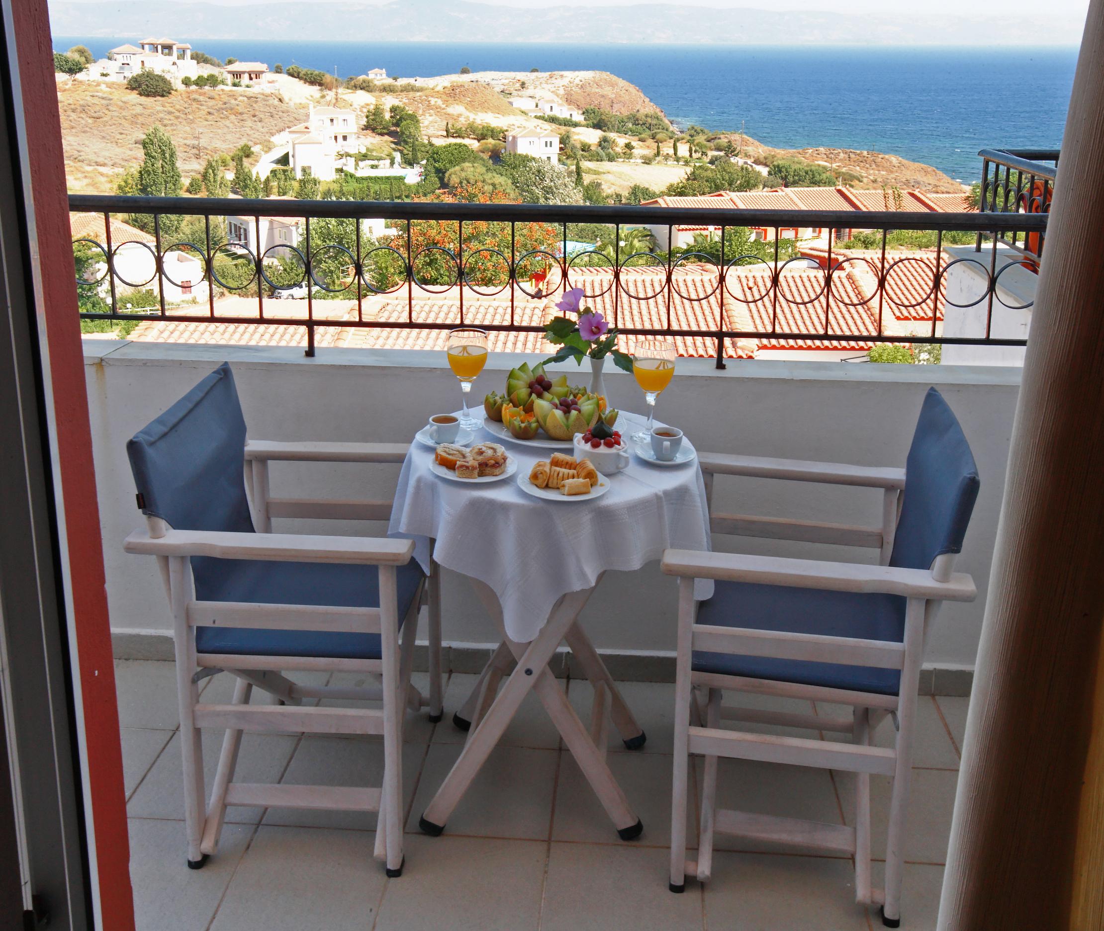 Belvedere Aeolis Hotel Mithimna Exteriér fotografie