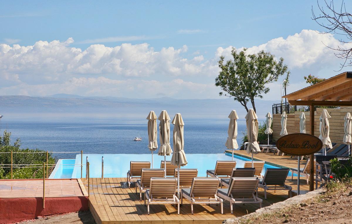 Belvedere Aeolis Hotel Mithimna Exteriér fotografie