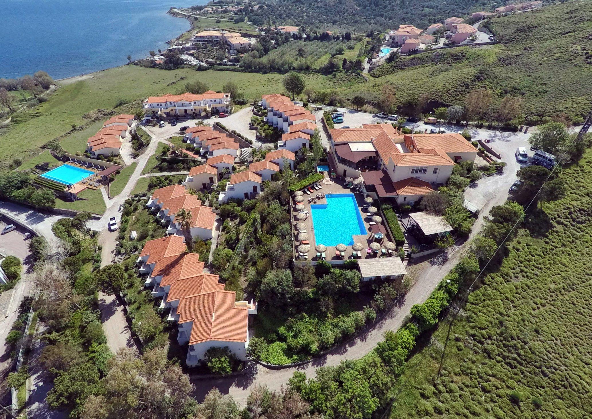 Belvedere Aeolis Hotel Mithimna Exteriér fotografie